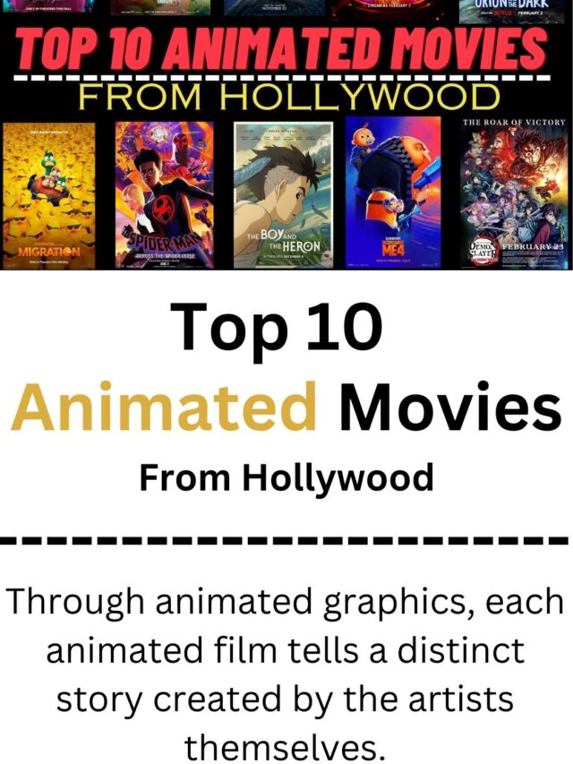 THE GREATEST HOLLYWOOD ANIMATED FILMS OF ALL TIME
