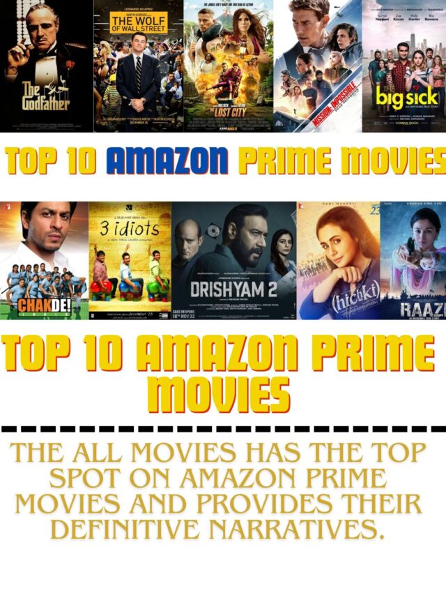 THE ALL-TIME TOP 10 AMAZON PRIME FILMS